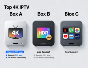 4K IPTV boxes