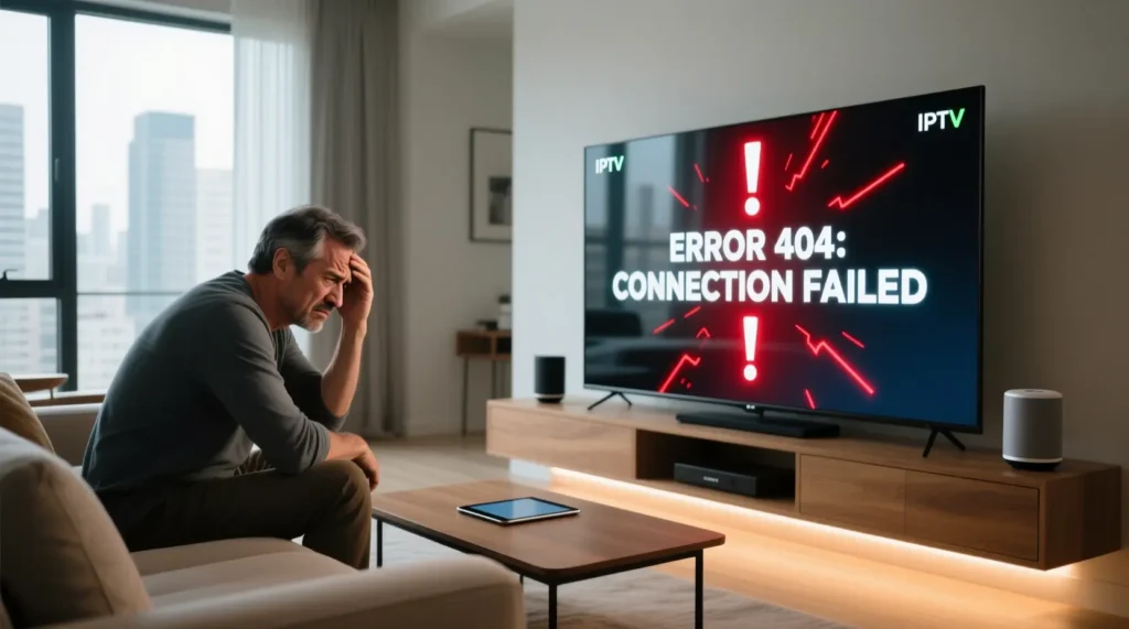 IPTV app crashing