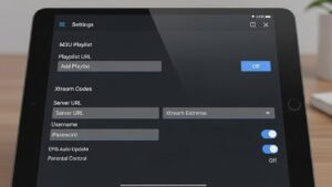 IPTV Extreme App Einrichtung mit M3U Playlist und Xtream Codes