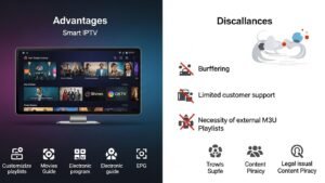 Vor- und Nachteile der Smart IPTV App