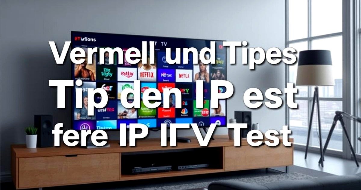 Tipps für die Auswahl des IPTV Tests: Überprüfung der Erfahrung des Anbieters, Überprüfung der Preise, Überprüfung der Leistungen